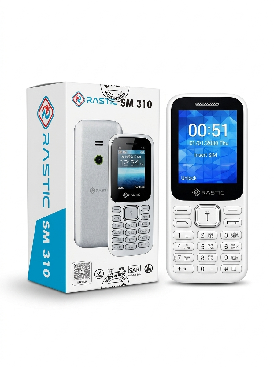 Rastic SM 310 – The Perfect Everyday Mobile Phone for Every Generation 📱